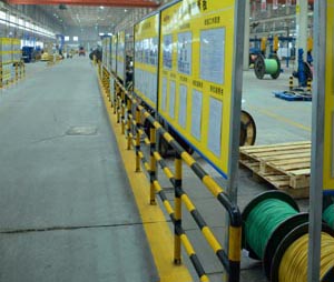 金山電纜生產(chǎn)車間