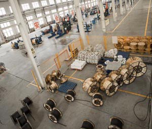 天津金山電纜生產(chǎn)車間